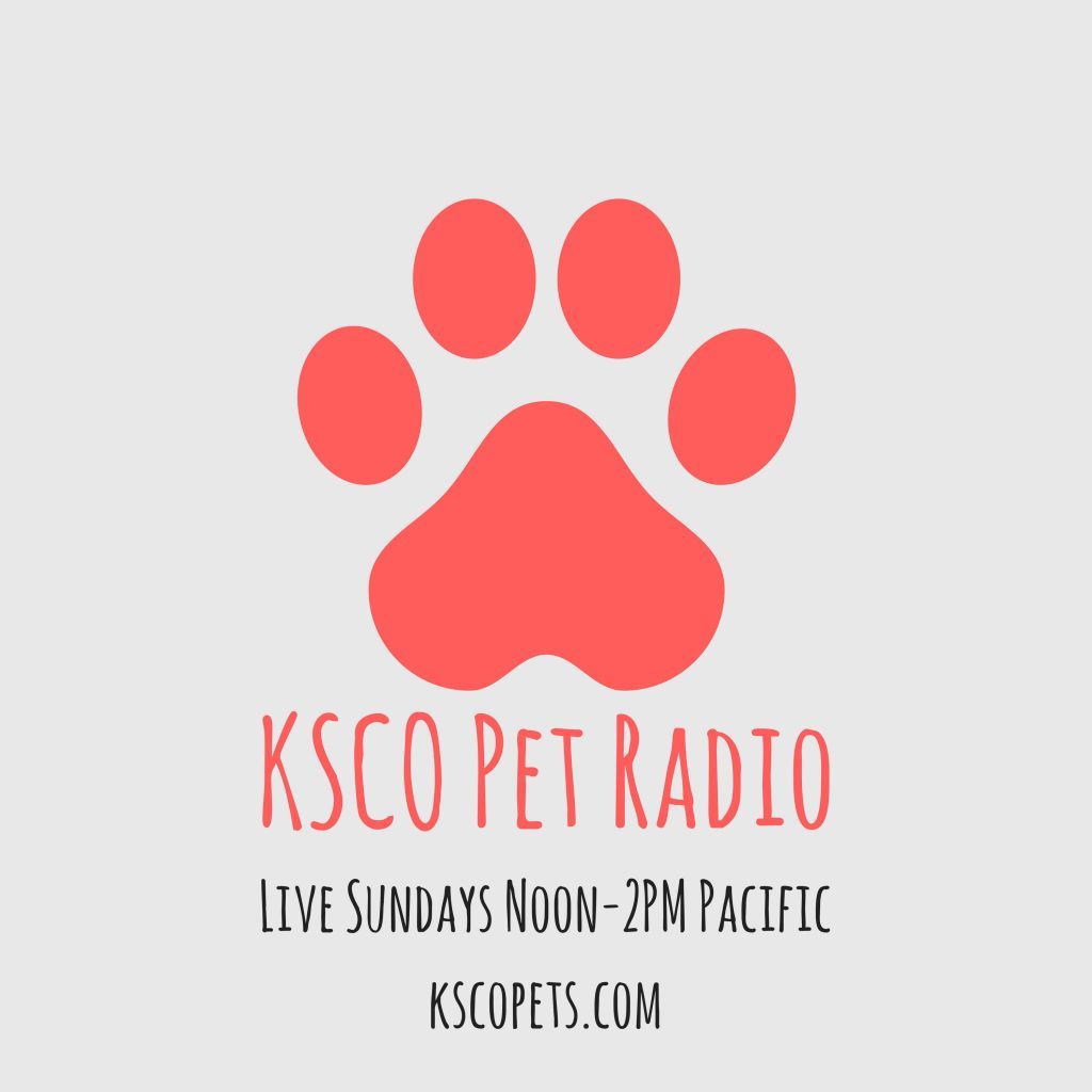 KSCO Pet Radio Live Sunday Noon-2PM PST